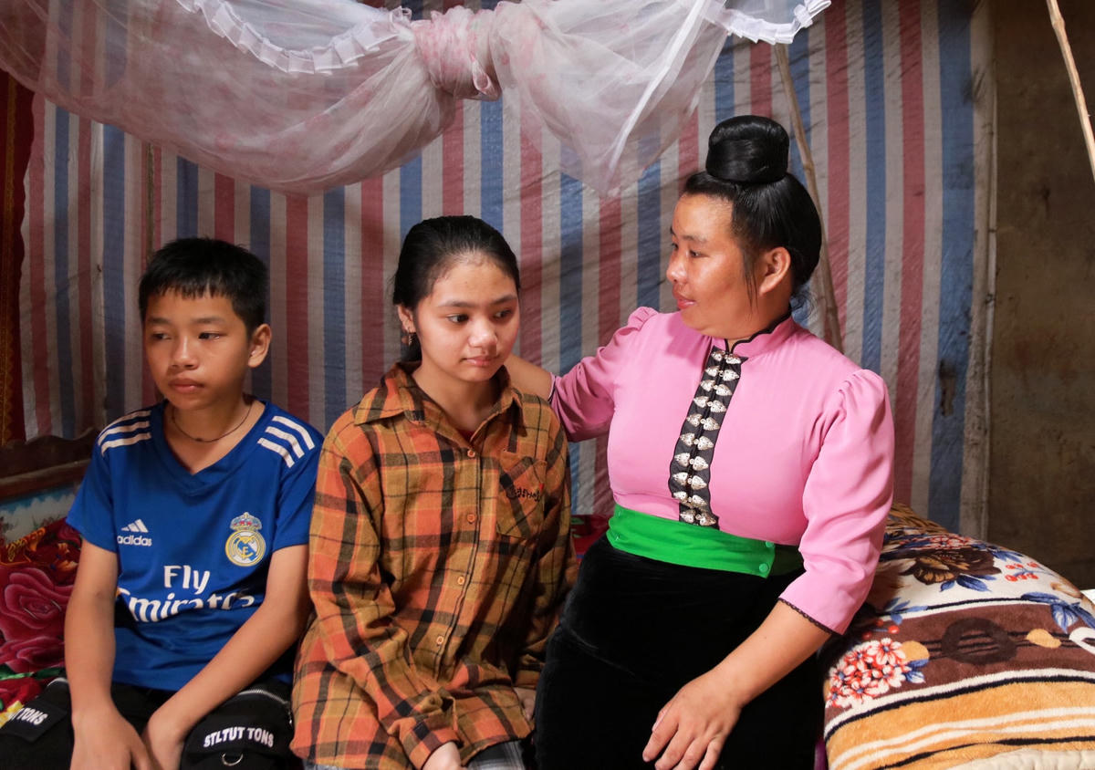 Ngôi nhà Đại đoàn kết được khởi công xây dựng là điểm tựa vững chắc giúp gia đình chị Lường Thị Mai có một cuộc sống mới tốt đẹp hơn.