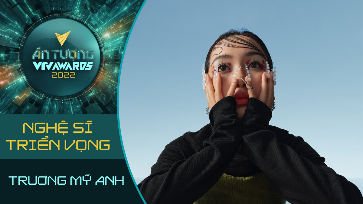 Mỹ Anh đứng đầu danh sách đề cử, gương mặt trẻ đầy triển vọng hoạt động trên lĩnh vực âm nhạc. 