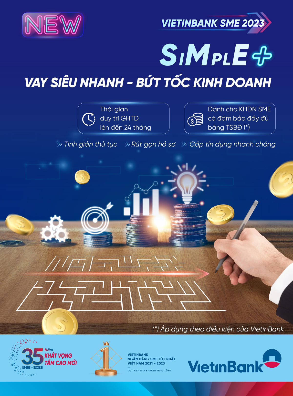 VietinBank SME SIMPLE+: Giải pháp đột phá dành cho doanh nghiệp vừa và nhỏ
