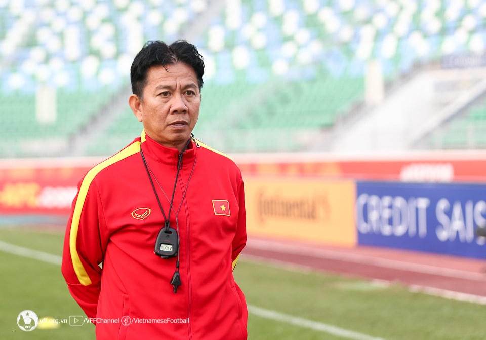 HLV trưởng Hoàng Anh Tuấn. Ảnh: VFF.