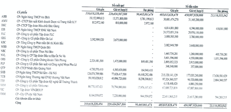 NDN ghi nhận lỗ hoạt động đầu tư chứng khoán trong 6 tháng đầu năm.(Ảnh: NDN).