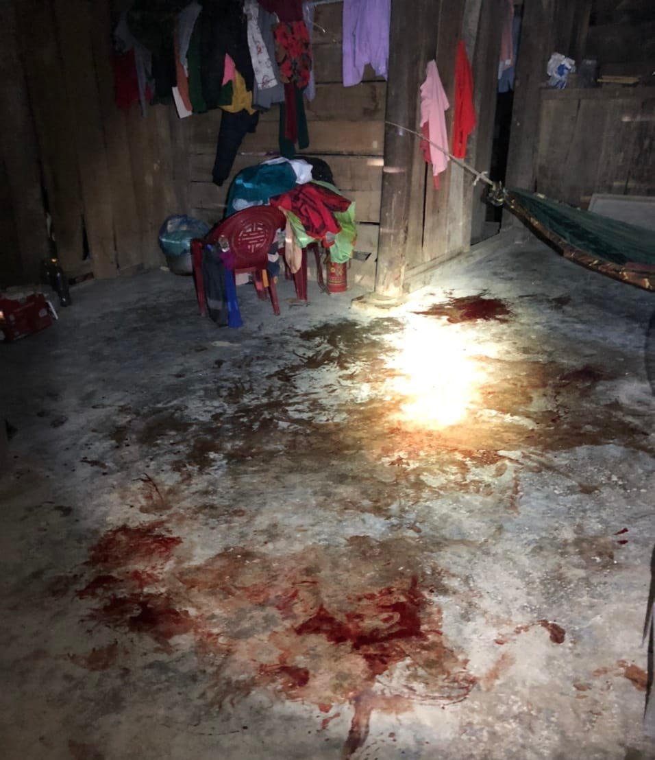 Hiện trường vụ án.