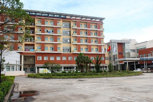 Bệnh viện Đa khoa Trung ương nơi xảy ra sự việc.