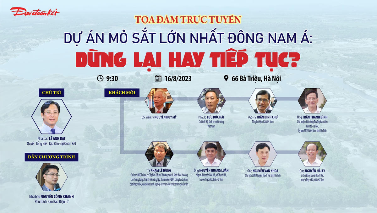 Dự án mỏ sắt lớn nhất Đông Nam Á: Dừng lại hay tiếp tục?