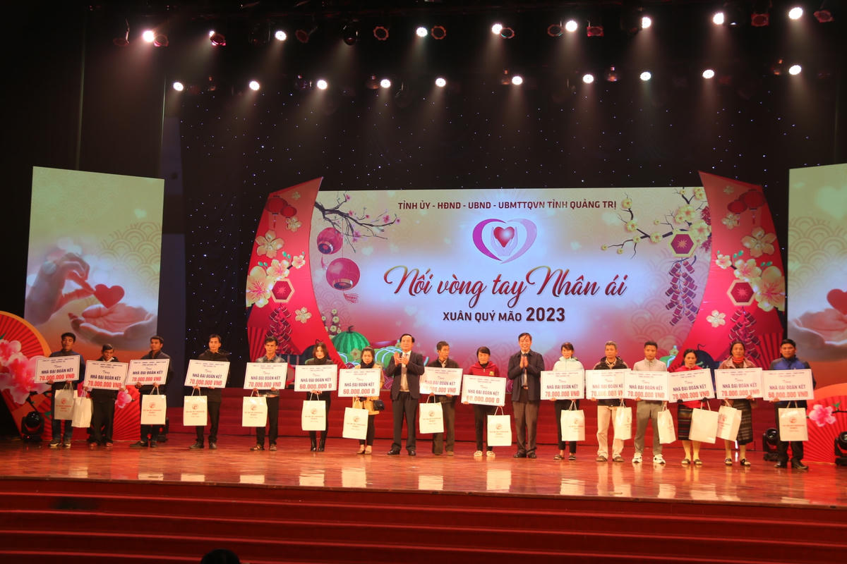 Quảng Trị: Tổ chức chương trình Nối vòng tay nhân ái Xuân Quý Mão 2023