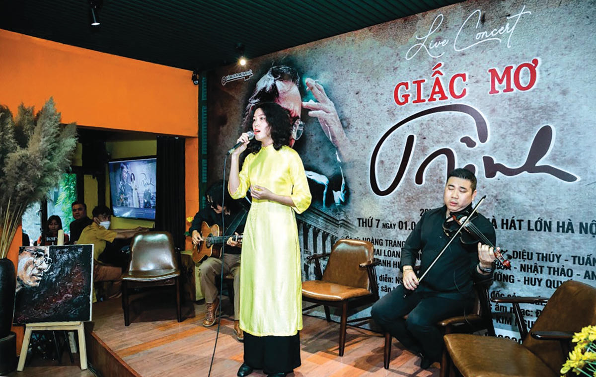 Hoàng Trang sẽ tham gia vào đêm nhạc "Giấc mơ Trịnh".  