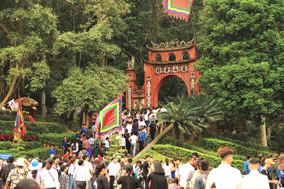 Lễ hội Đền Hùng.
