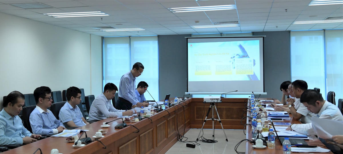 Quang cảnh buổi nghiệm thu. Ảnh: Nguyễn Ly