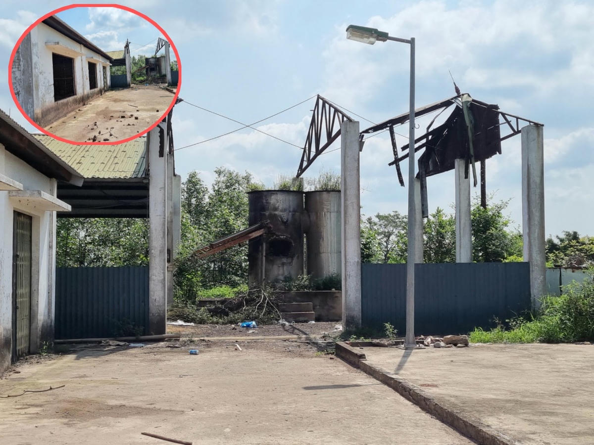 Sau 7 năm kể từ ngày hoàn thành, Nhà máy xử lý rác tại xã Hồi Ninh (huyện Kim Sơn) hiện chỉ còn là một công trình hoang tàn, xuống cấp trầm trọng.