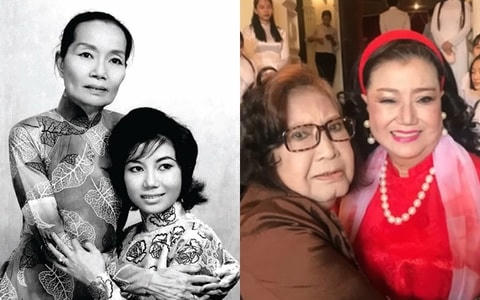 Hoạt động ở 2 lĩnh vực khác biệt nhưng NSƯT Diệu Hiền và NSND Kim Cương lại kết nối với nhau nhờ nhân duyên đặc biệt. 