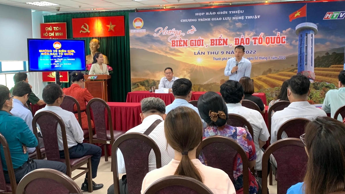 Họp báo giới thiệu chương trình nghệ thuật  “Hướng về biên giới, biển, đảo Tổ quốc” lần 9, năm 2022.