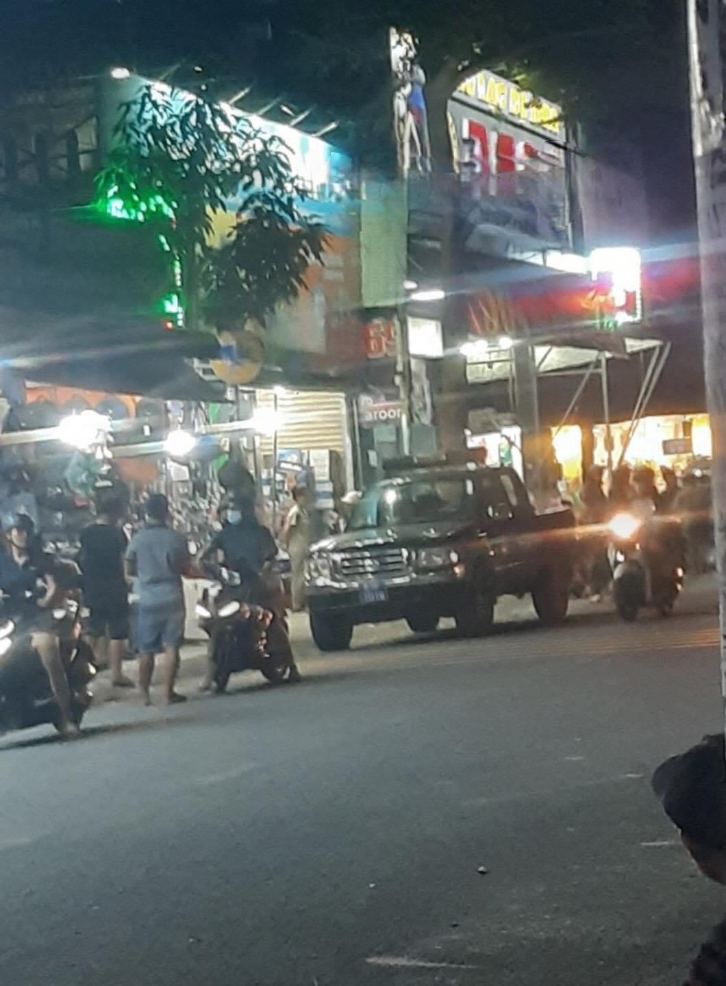 Hiện trường nơi án mạng xảy ra - Ảnh: CTV
