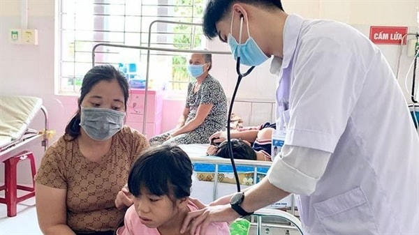 Bệnh nhân mắc sốt xuất huyết được điều trị tại Bệnh viện đa khoa tỉnh Gia Lai.