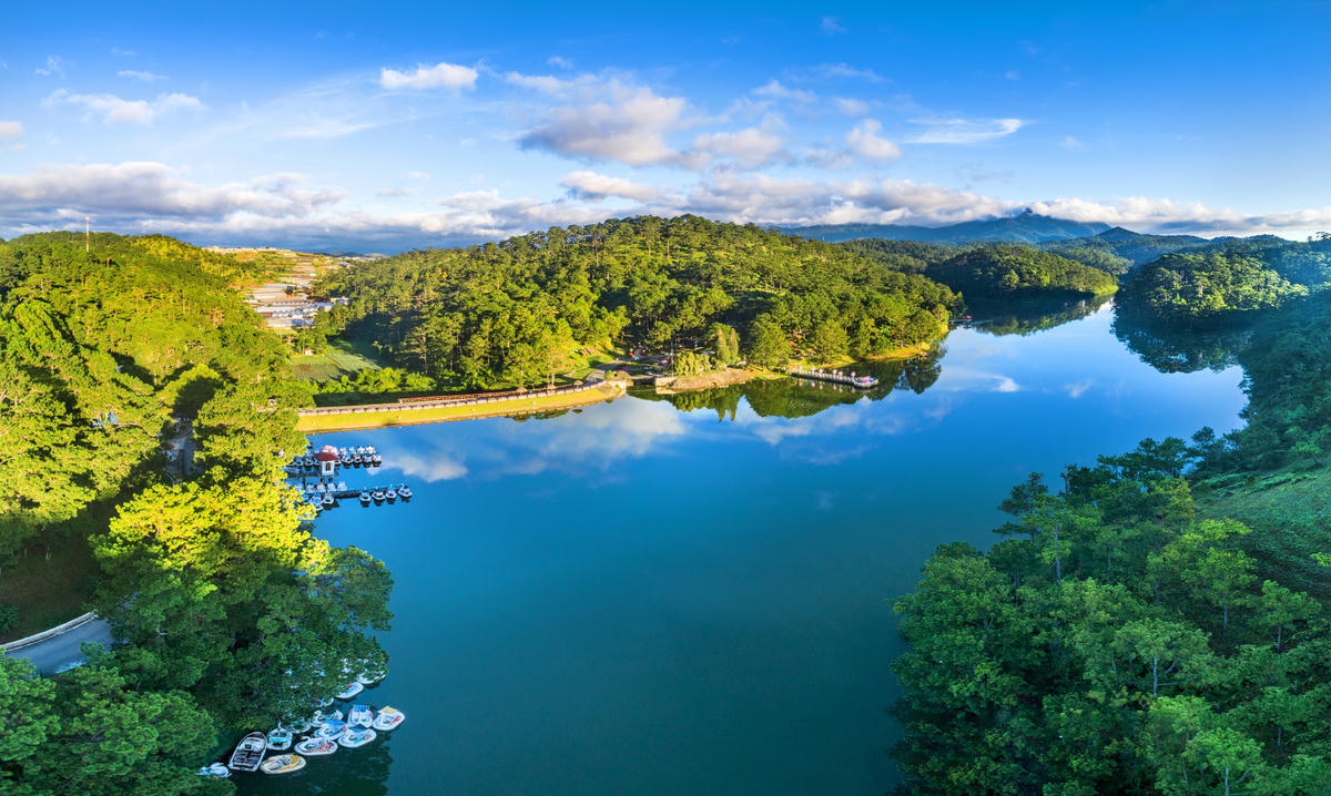 Khu vực Thung lũng tình yêu ở TP Đà Lạt, nơi sẽ đặt tượng Nữ thần tình yêu