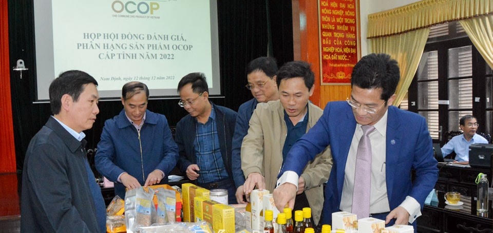 Chính quyền tỉnh Nam Định vừa phê duyệt kinh phí hỗ trợ thực hiện Chương trình  mỗi xã một sản phẩm (OCOP) năm 2022.