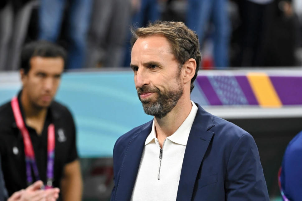 HLV của Three Lions đau lòng trước trận thua Pháp vào ngày 11/12. Ảnh: Getty.