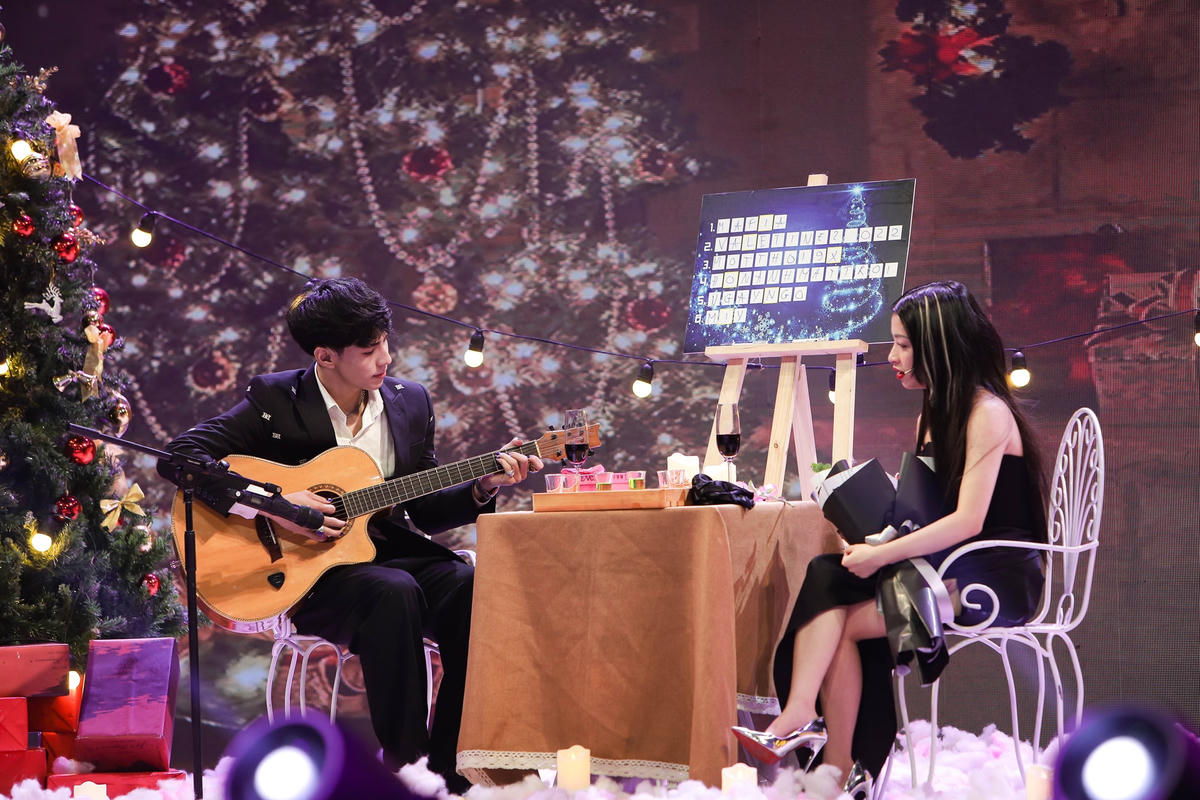 Peter đanh nhiều khoảnh khắc ngọt ngào cho Bnat. Ảnh: Perfect Universe.