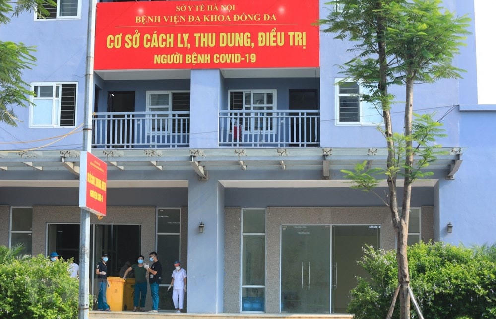 Một cơ sở thu dung, điều trị người bệnh Covid-19. (Ảnh: /TTXVN).