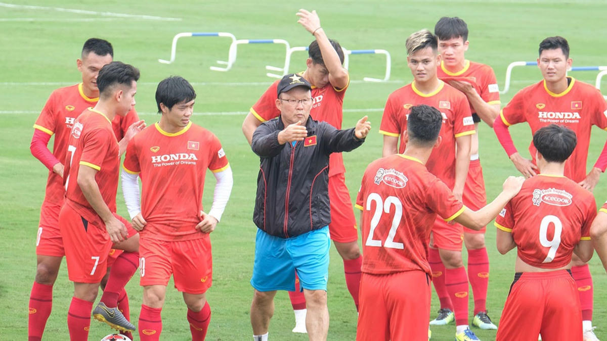 Đội tuyển Việt Nam chỉ có hai trận giao hữu trước khi dự AFF Cup 2022. Ảnh: TTVH.
