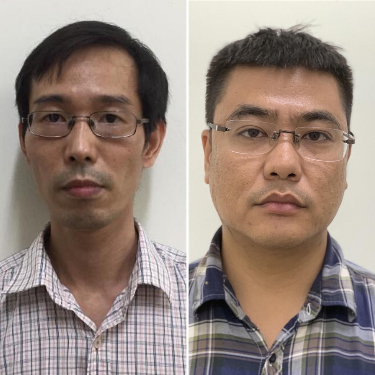 Bị can Đoàn Mạnh Dương và Đỗ Hải Phong. Ảnh: Bộ Công an.