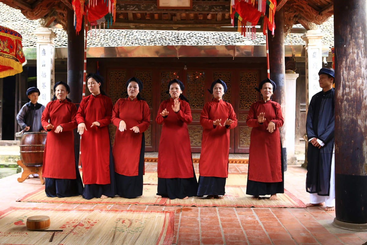 Hát Xoan Phú Thọ - một trong những điểm sáng trong việc bảo tồn và phát huy các giá trị của di sản.