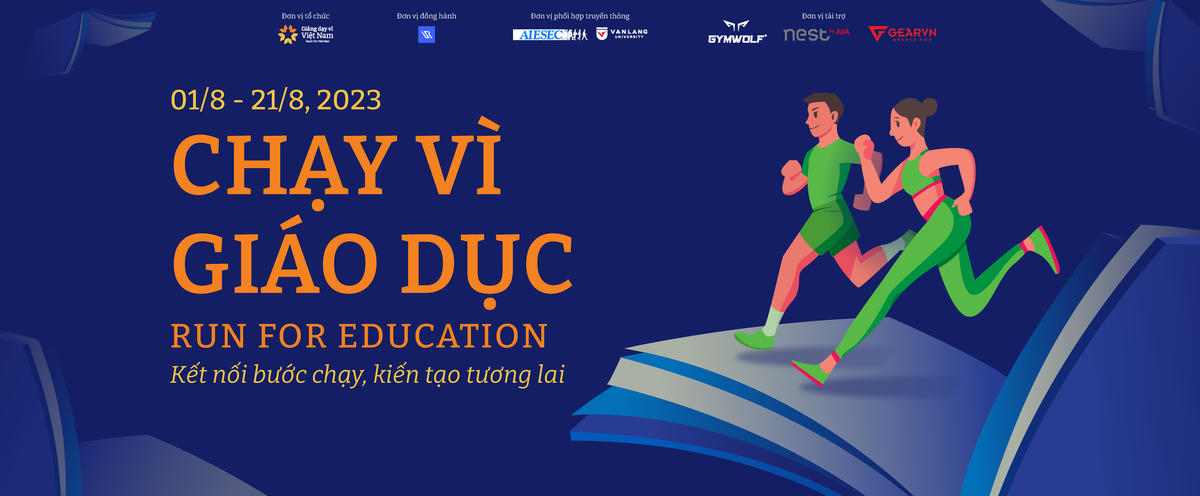 Run For Education 2023 kỳ vọng sẽ gây được nguồn quỹ 2 tỷ đồng để hỗ trợ cho hơn 4 ngàn học sinh.