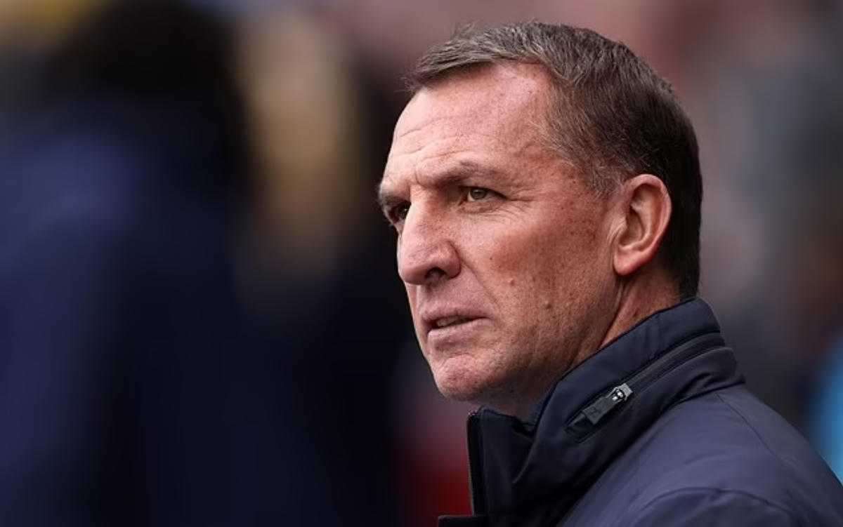Thời gian của Brendan Rodgers đã kết thúc nhưng còn quá lâu để sa thải ông. Ảnh: Getty.