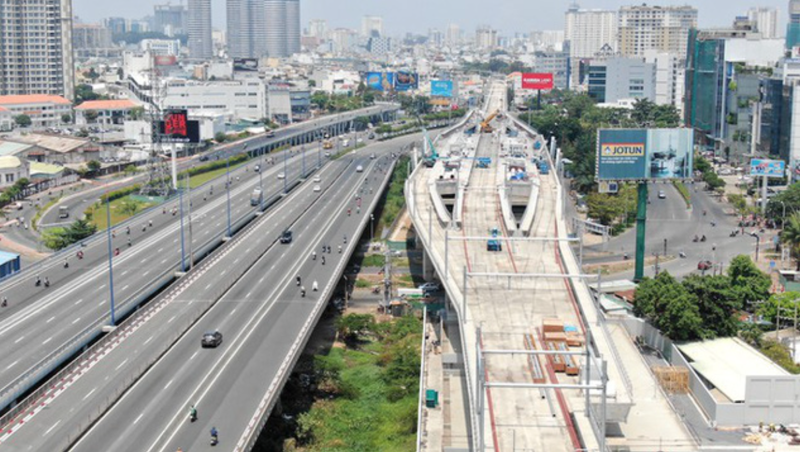 Dự án Metro tại TP.HCM thu hút vốn theo hình thức PPP. Ảnh: TL.