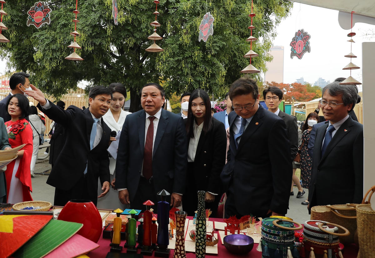 Lễ hội Du lịch, Văn hoá Việt Nam tại Hàn Quốc năm 2022.