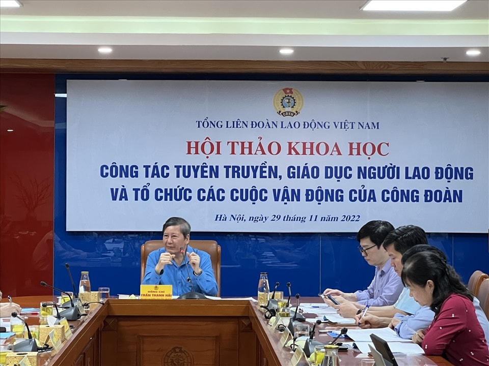 Quang cảnh hội thảo. 