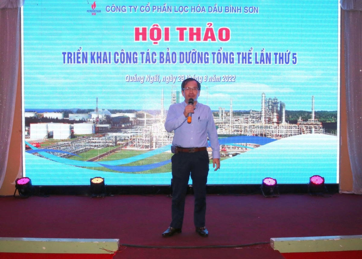Hội thảo công tác chuẩn bị bảo dưỡng tổng thể lần thứ 5 Nhà máy lọc dầu Dung Quất