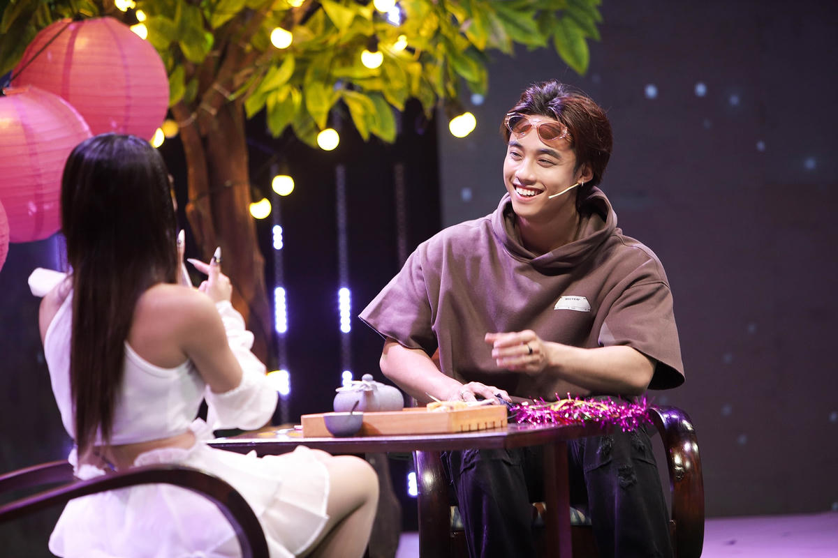 Cả 2 đã có những giây phút vô cùng vui vẻ. Ảnh: Perfect Universe.