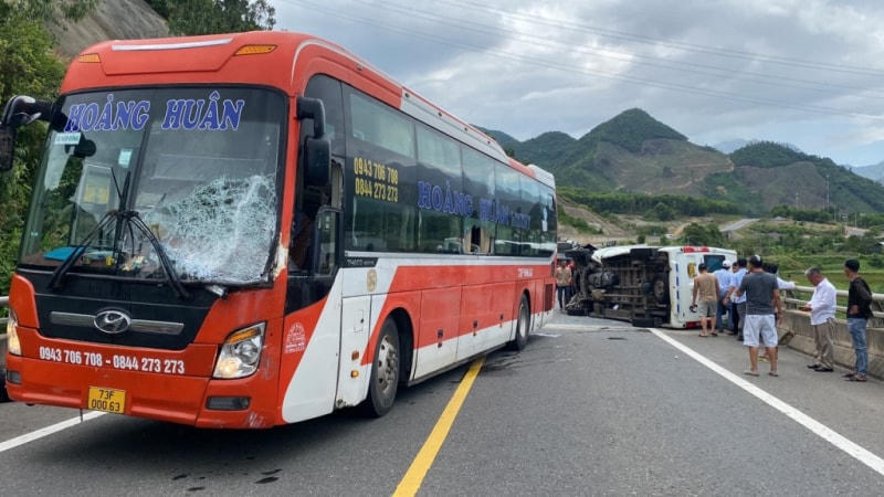 Hiện trường vụ TNGT. Ảnh CSGT Đà Nẵng.