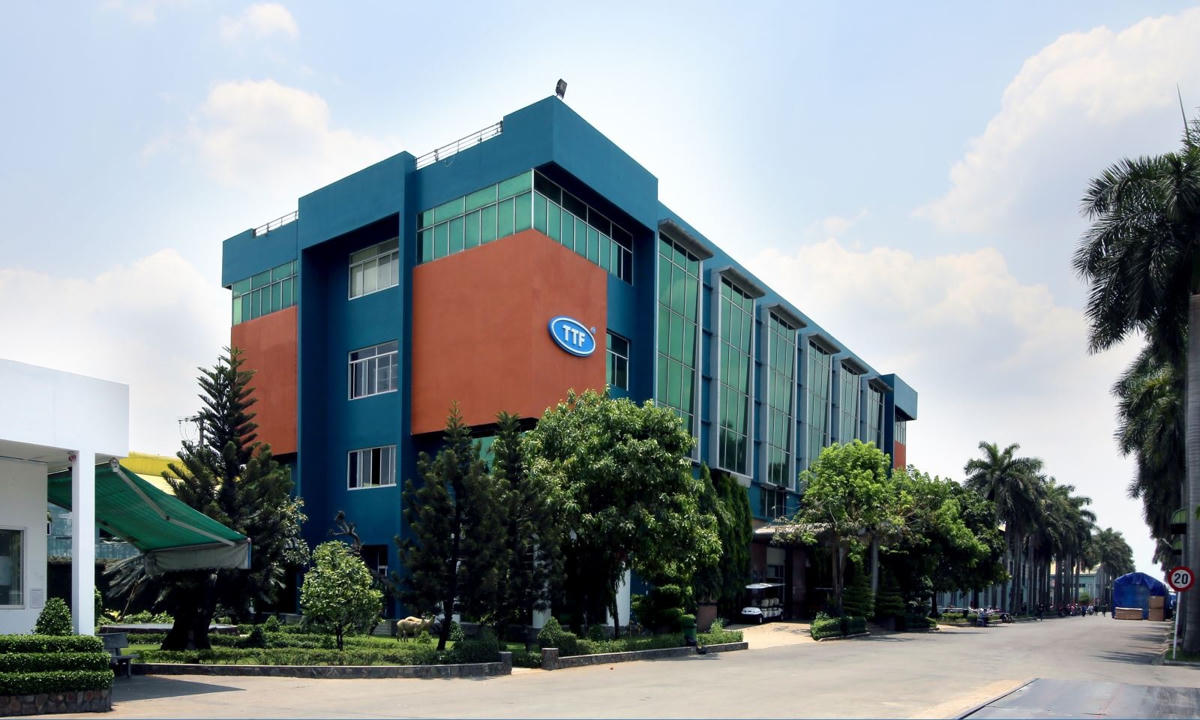 Nhà máy Tổng Công ty Cổ phần Tập đoàn kỹ nghệ gỗ Trường Thành.