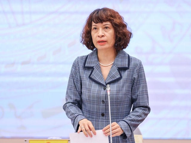 Thứ trưởng Nguyễn Thị Liên Hương. Ảnh: VGP.