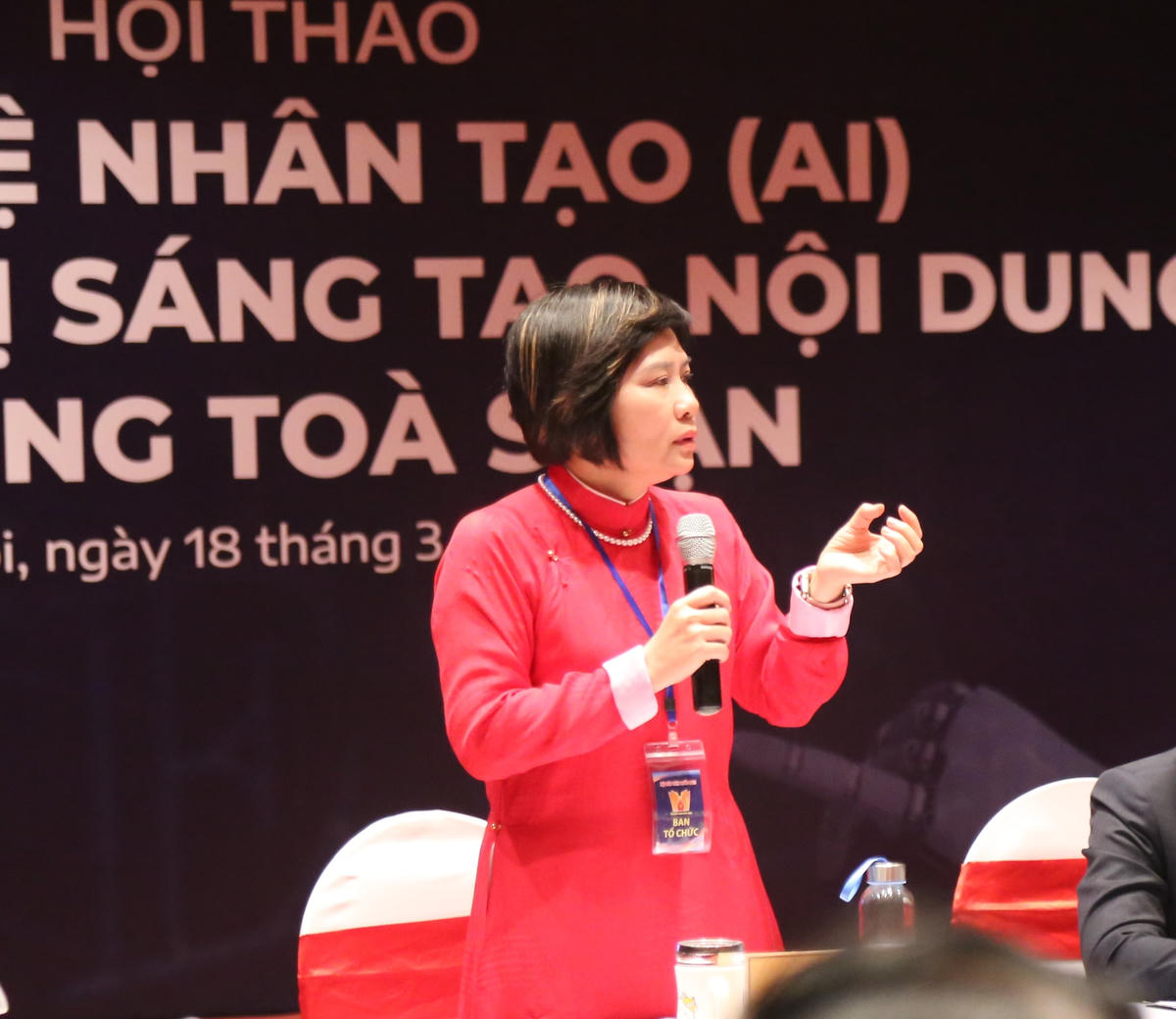 PGS.TS. Đỗ Thị Thu Hằng, Trưởng Ban Nghiệp vụ Hội Nhà báo Việt Nam.