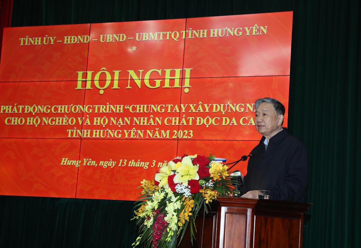 Bộ trưởng Tô Lâm phát biểu tại Hội nghị.