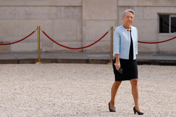 Nữ Thủ tướng Pháp Elisabeth Borne. Ảnh: AP.