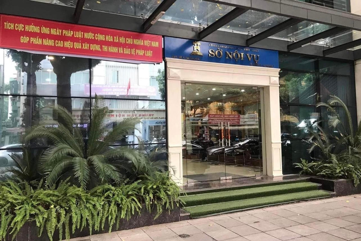 Trụ sở Sở Nội vụ Hà Nội. Ảnh: Nguyễn Dũng.