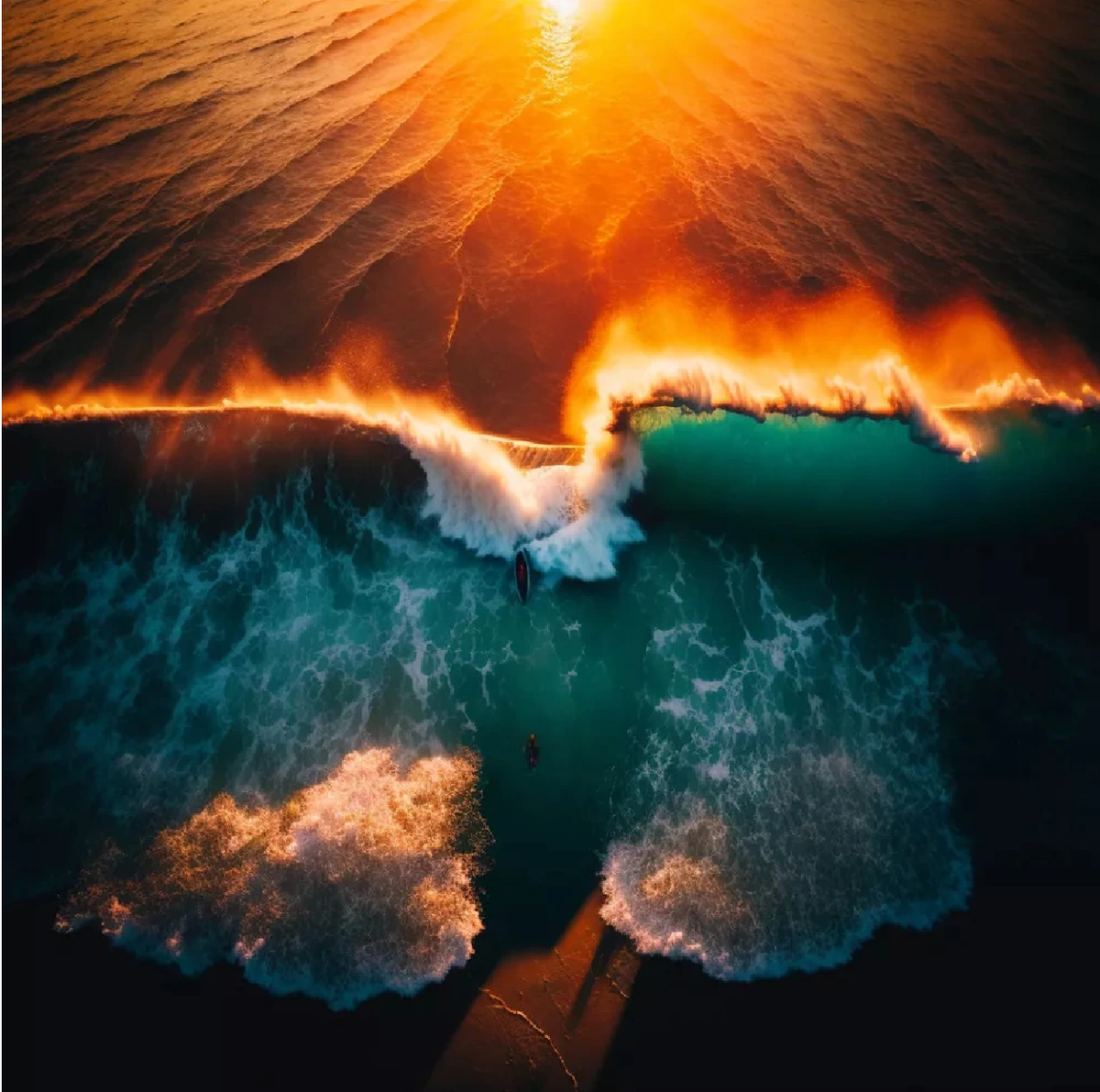 Bức ảnh đạt giải nhất cuộc thi nhiếp ảnh chủ đề Summer. (Ảnh: Absolutely AI).  