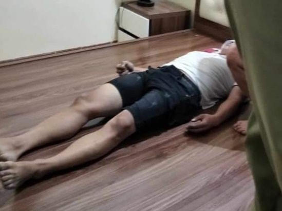Hiện trường vụ tai nạn thương tâm.