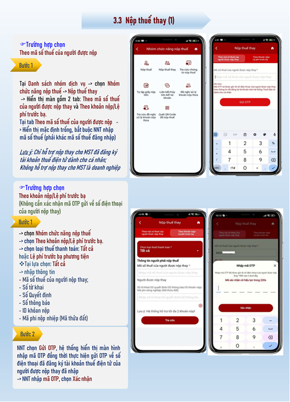 Etaxmobile - tiện ích thuế số cho mọi cá nhân