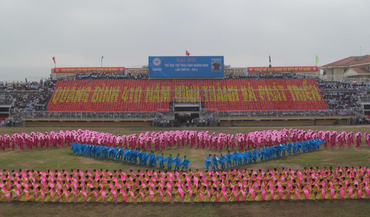 Quang cảnh lễ kỷ niệm 410 năm hình thành tỉnh Quảng Bình (1604-22014).