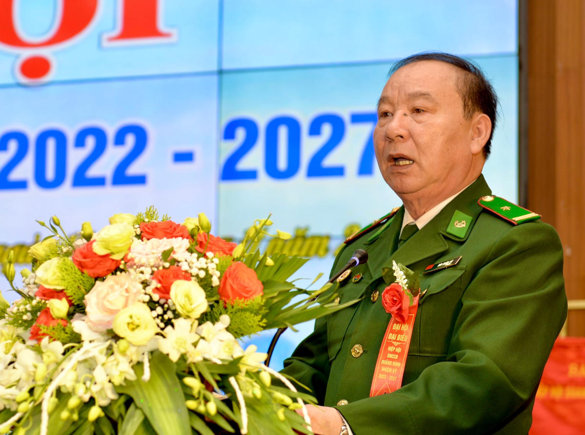 Ông Bùi Xuân Tờ, Tổng Giám đốc Công ty Cổ phần Tập đoàn kinh tế Hạ Long tái đắc cử Chủ tịch Hiệp hội Doanh nghiệp Cựu chiến binh tỉnh Quảng Ninh khóa III, nhiệm kỳ 2022 - 2027.