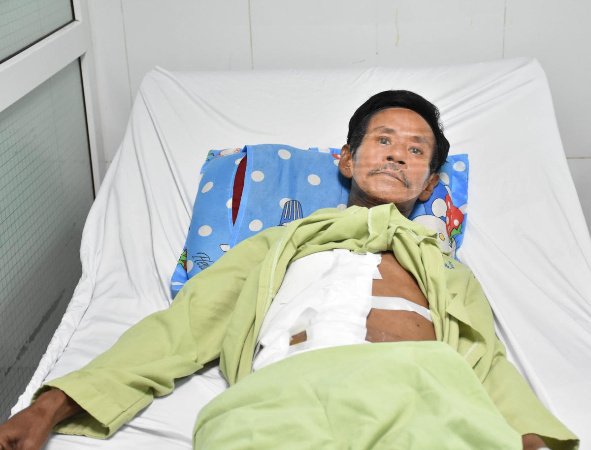 Hiện tại, tình trạng bệnh nhân đã ổn định, không còn đau bụng, vết mổ khô, mạch, huyết áp ổn định và có thể được xuất viện.