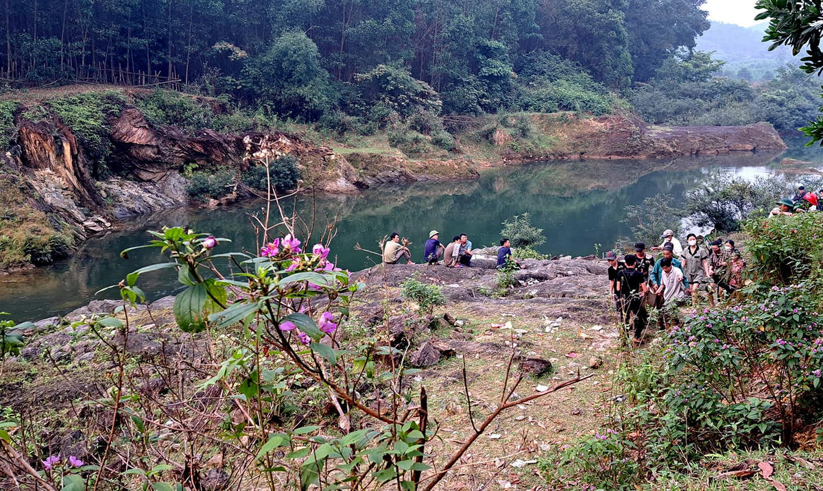 Đập Đá Hàn nơi xảy ra vụ việc.
