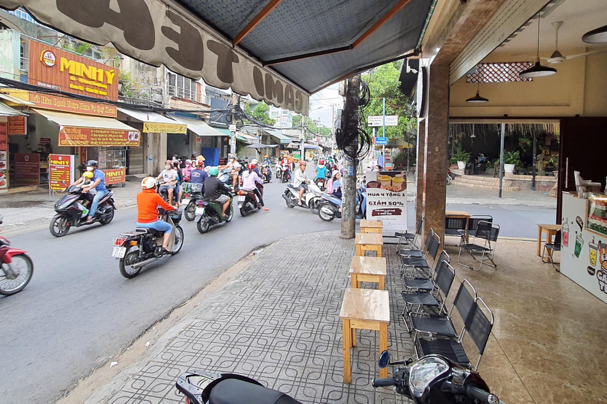 Vị trí xảy ra vụ việc.