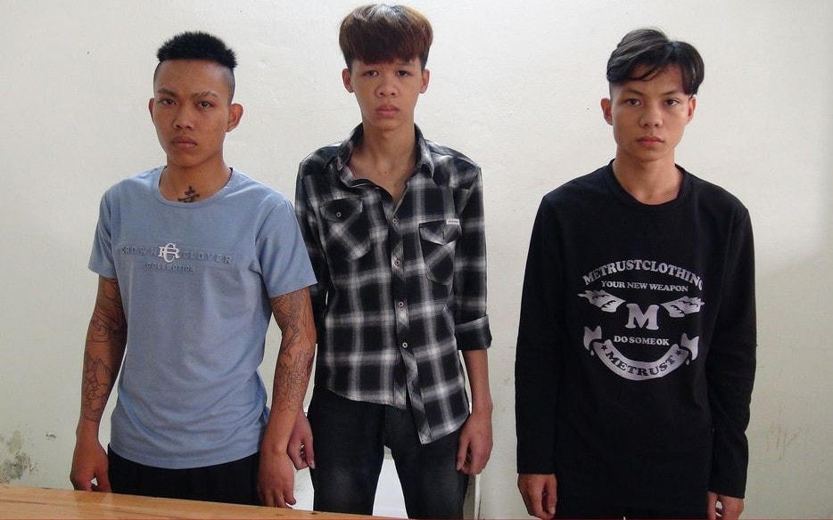 3 đối tượng tại cơ quan điều tra.