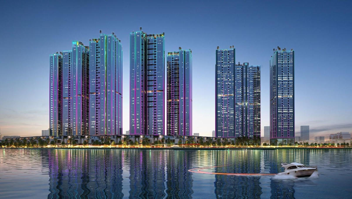 Dự án Sunshine Sky City - Tổ hợp thương mại dịch vụ, căn hộ thông minh hạng sang tại quận 7, TP HCM đang được SCG triển khai thi công (Ảnh: SCG).