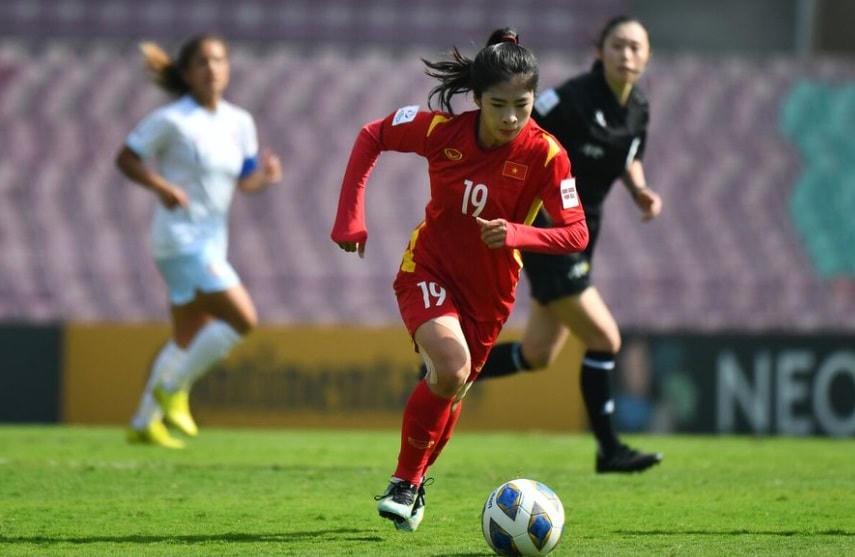 Cầu thủ Thanh Nhã. Ảnh: AFC.